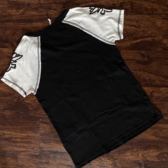 FREE PEOPLE | Embroidered Raglan Tee - Picture 3 of 12